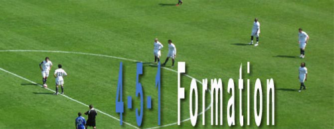 4-5-1 soccer formation