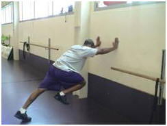 Good wall posture